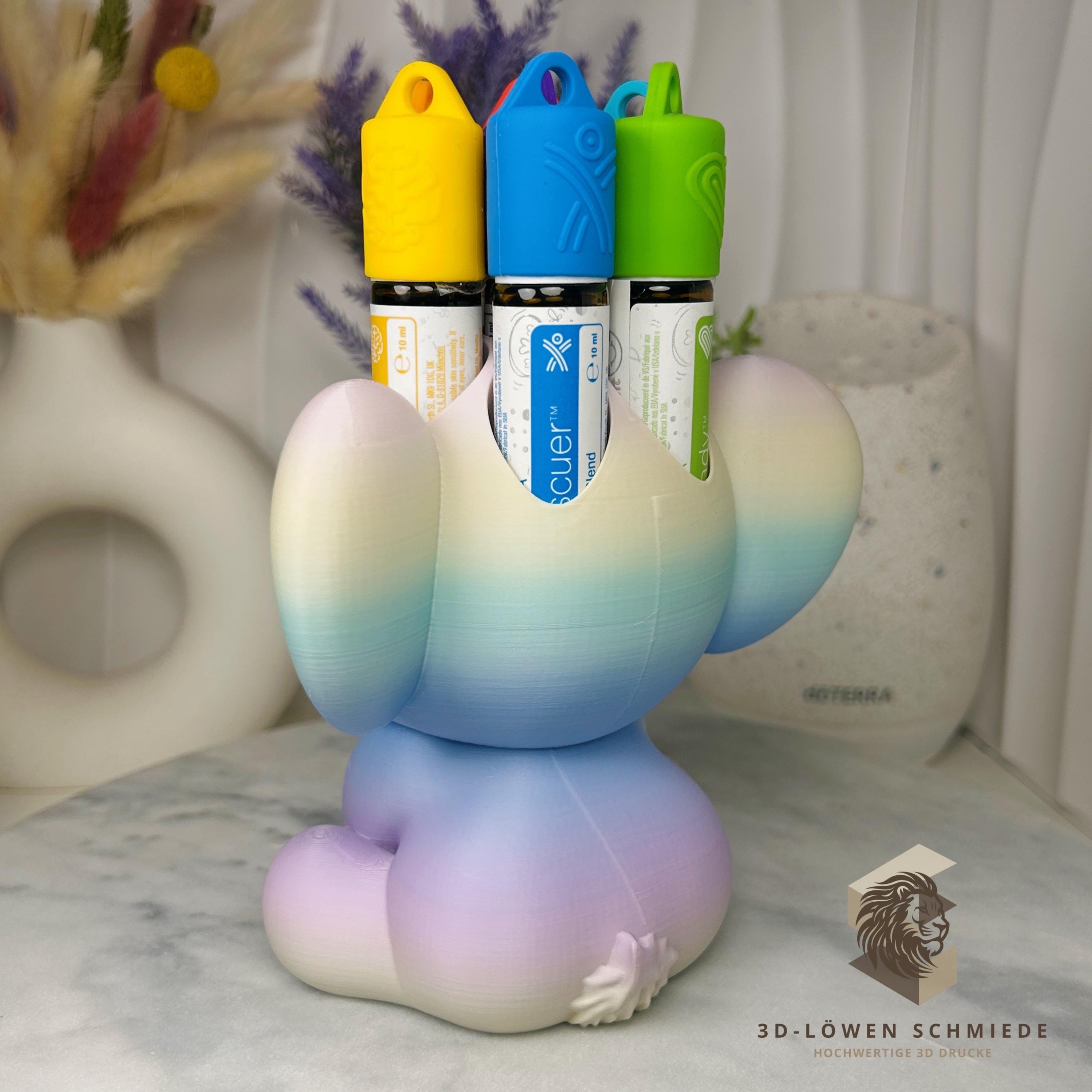 doTERRA Aufsteller KidsCollection „Balu“ für Ätherische Öle Platz für 7x 10ml Roll On - Deko - Geschenk - Aufbewahrung
