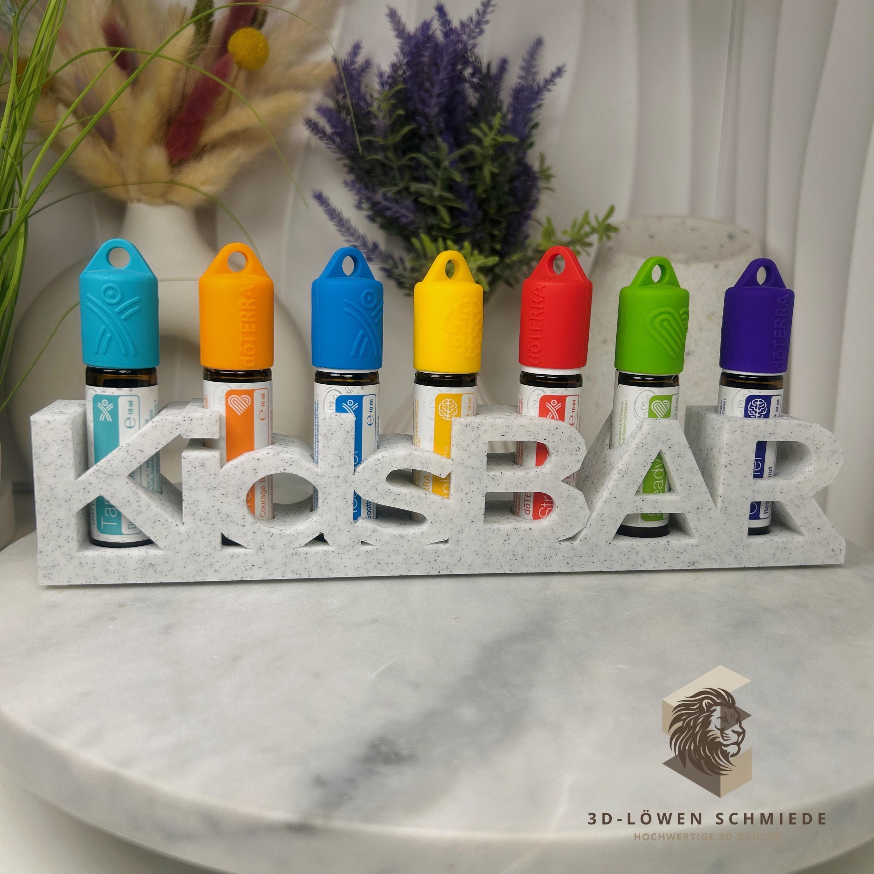 doTERRA KidsBar Aufsteller Regal zum Anhängen oder Stellen für Ätherisches Öle 7 Fächer für 10ml Roll-On‘s Touchs