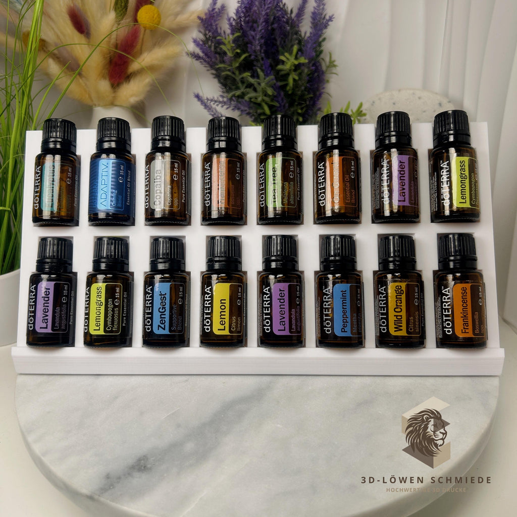 doTERRA Aufsteller für Ätherische Öle Platz für bis zu 24x 15ml Flaschen von doterra, Stilvoller Aufsteller, Aufbewahrung, Geschenkidee
