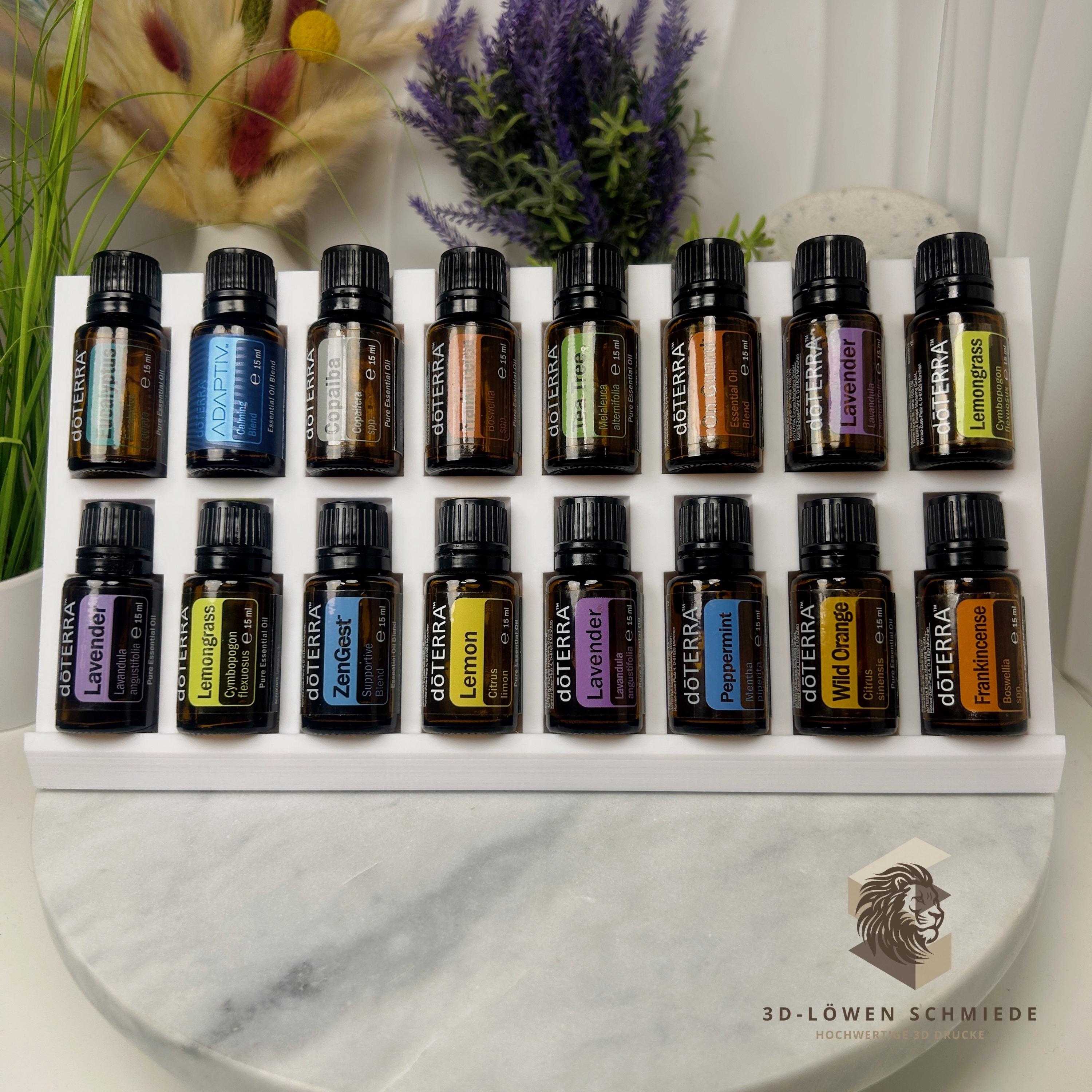 doTERRA Aufsteller für Ätherische Öle Platz für bis zu 24x 15ml Flaschen von doterra, Stilvoller Aufsteller, Aufbewahrung, Geschenkidee