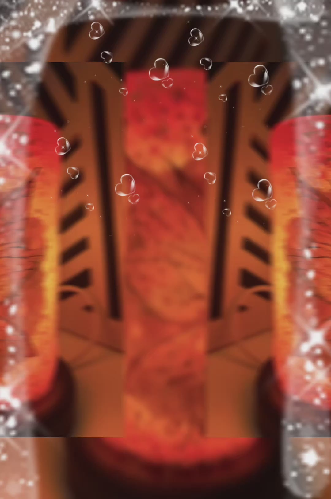 Nachttischlampe Personalisiert, Cup nur im Live erstellbar + Lampen Sockel