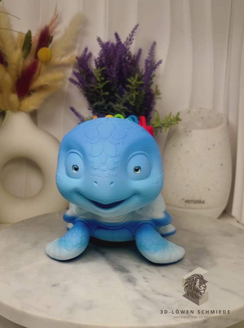 doTERRA Kids Collection Aufsteller für Ätherische Öle „Morla“ die AromaSchildi für 7x 10ml Roll On’s Aufbewahrung, Geschenkidee, Organizer